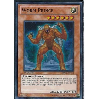 Yu-Gi-Oh Hidden Arsenal 2 Single Worm Prince 3x Super Rare