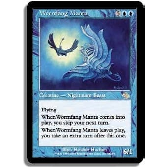 Magic the Gathering Judgment Single Wormfang Manta - NEAR MINT (NM)