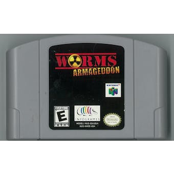 Nintendo 64 (N64) Worms Armageddon Loose Cart