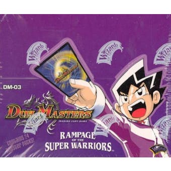 WOTC DuelMasters Rampage of the Super Warriors Booster Box