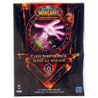 World of Warcraft 2011 Spring Class Starter Deck Horde Blood Elf Warlock