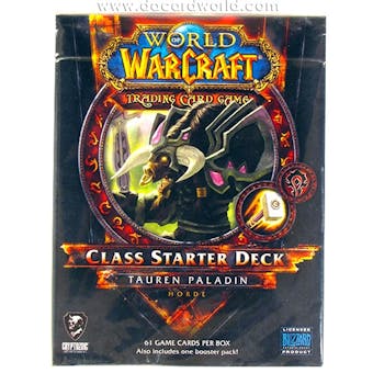 World of Warcraft 2013 Spring Class Starter Deck - Horde Tauren Paladin
