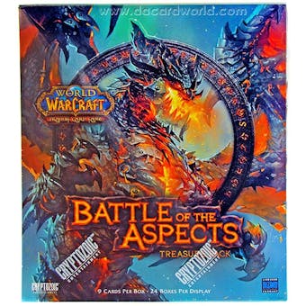 World of Warcraft Battle of Aspects Treasure Packs Box