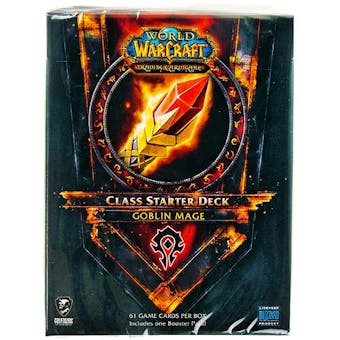 World of Warcraft 2011 Fall Class Starter Deck Horde Goblin Mage