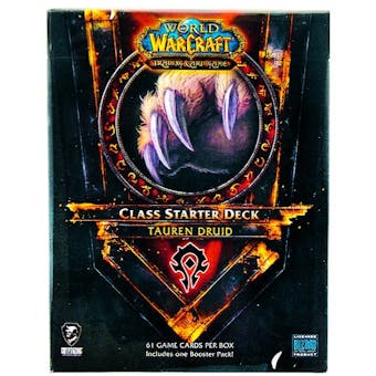World of Warcraft 2011 Fall Class Starter Deck Horde Tauren Druid
