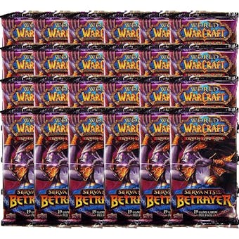 World of Warcraft Servants of the Betrayer Booster 24-Pack Lot (Box)