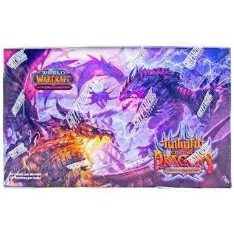 World of Warcraft Twilight of the Dragons Booster Box (French)