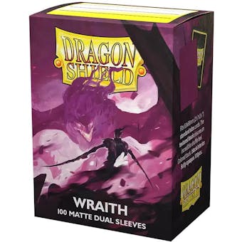 Dragon Shield Card Sleeves - Dual Matte Wraith (100)