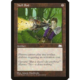 Magic the Gathering Weatherlight Null Rod LIGHTLY PLAYED (LP)