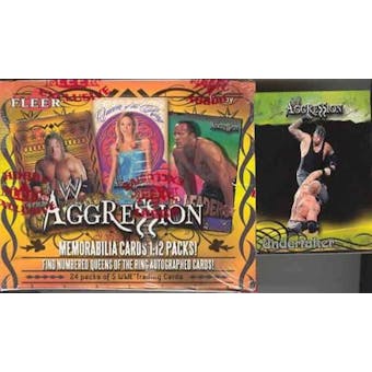 2003 Fleer WWF WWE Aggression Wrestling Hobby Box