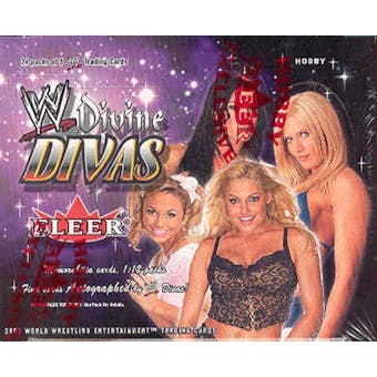 2003 Fleer WWF WWE Divine Divas Wrestling Hobby Box