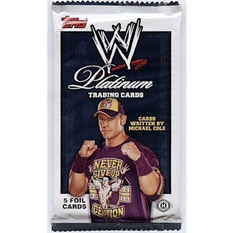 2010 Topps WWE Platinum Wrestling Hobby Pack