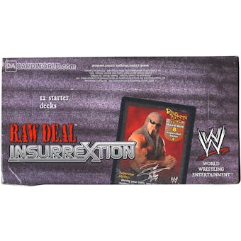Comic Images WWE Raw Deal Insurrextion Wrestling Starter Box