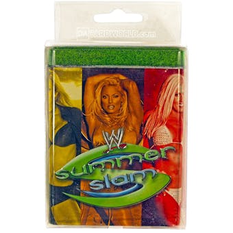 Comic Images WWE Raw Deal Summer Slam Wrestling Booster Tin