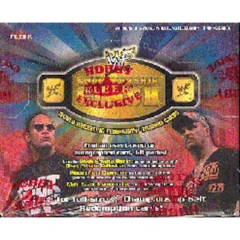 2001 Fleer WWF WWE Championship Clash Wrestling Hobby Box