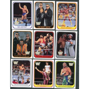 1991 Merlin WWF Wrestling Complete Set of 150