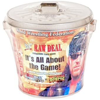 Comic Images WWE Raw Deal It's All About the Game Wrestling Trash Can (Box)