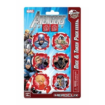 Marvel HeroClix: Avengers Assemble Dice and Token Pack (Captain America)
