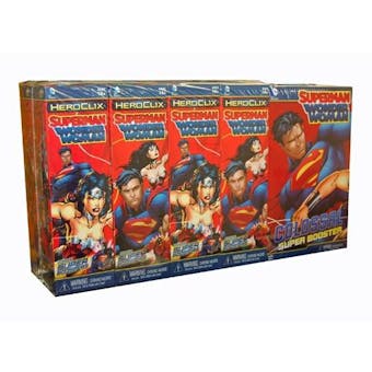 DC Comics HeroClix: Superman/Wonder Woman Booster Brick (9 Ct.)