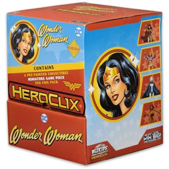DC HeroClix: Wonder Woman Gravity Feed Booster Box (24 Ct.)