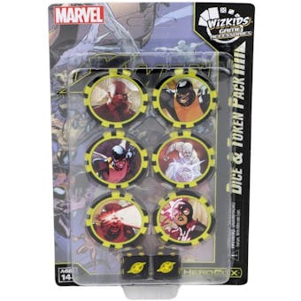 Marvel HeroClix: X-Men Xaviers School Dice & Token Pack (Time Displaced)