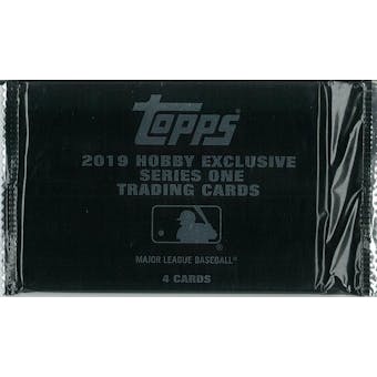 2019 Topps Series 1 Baseball Hobby Silver Pack