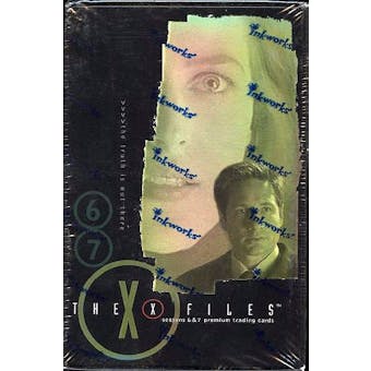 X-Files Seasons 6 & 7 Hobby Box (2001 Inkworks)