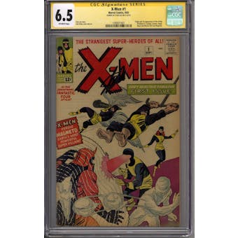 X-Men #1 Stan Lee Signature Series CGC 6.5 (OW) *1590971001*
