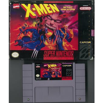 Super Nintendo (SNES) X-Men Mutant Apocalypse Boxed