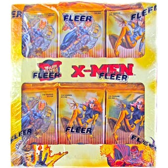 Fleer Ultra X-men Jumbo 36ct. Retail Pack Box (Fleer 1995)