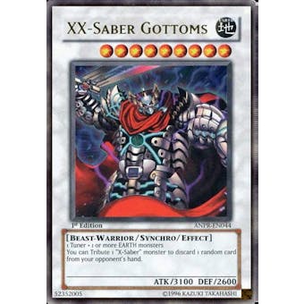 Yu-Gi-Oh Ancient Prophecy Single XX-Saber Gottoms Ultimate Rare