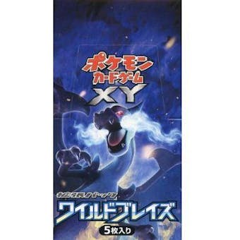 Pokemon XY Japanese XY2 Wild Blaze 1st Edition Sealed Booster Box (Flashfire)