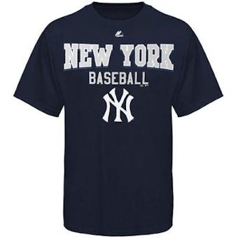 New York Yankees Majestic Navy Kings of Swing T-Shirt (Adult L)
