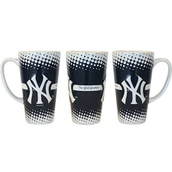 New York Yankees Sculpted Latte Coffee Mug