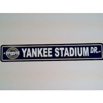 New York Yankees Inaugural Street Sign - Regular Price $9.95 !!!