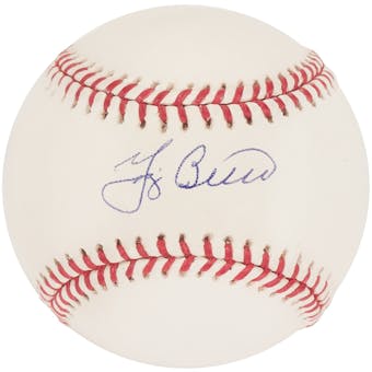 Yogi Berra Autographed New York Yankees Official MLB Baseball (Berra Family COA)
