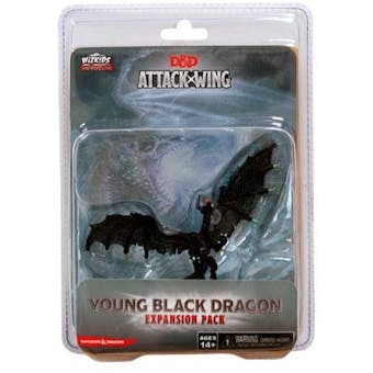 Dungeons & Dragons: Attack Wing - Young Black Dragon Expansion Pack (WizKids)