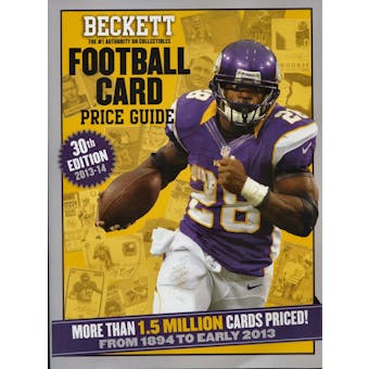 2013 Beckett Football Yearly Price Guide (30th Edition) (Peterson)