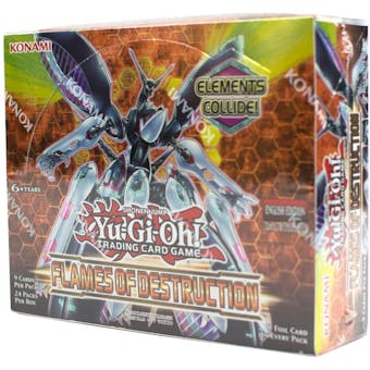 Yu-Gi-Oh Flames of Destruction Booster Box