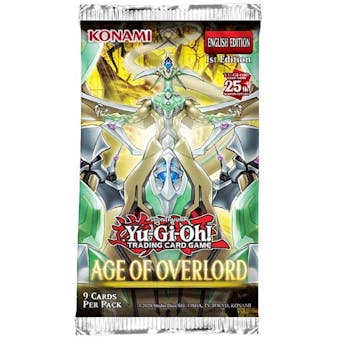 Yu-Gi-Oh Age of Overlord Booster 12-Box Case (Presell)