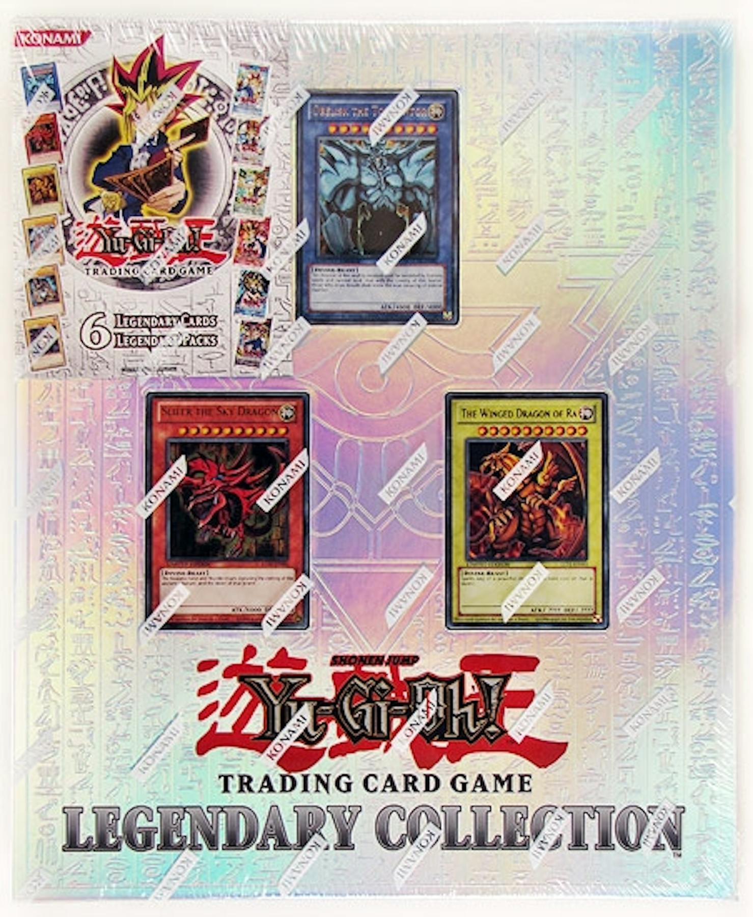 Yu Gi Oh Legendary Collection Box Egyptian God Cards