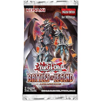 Yu-Gi-Oh Battles of Legend: Armageddon Booster Pack