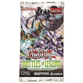 Yu-Gi-Oh Battles of Legend: Hero's Revenge Booster 12-Box Case Full Funds Up Front Save $10