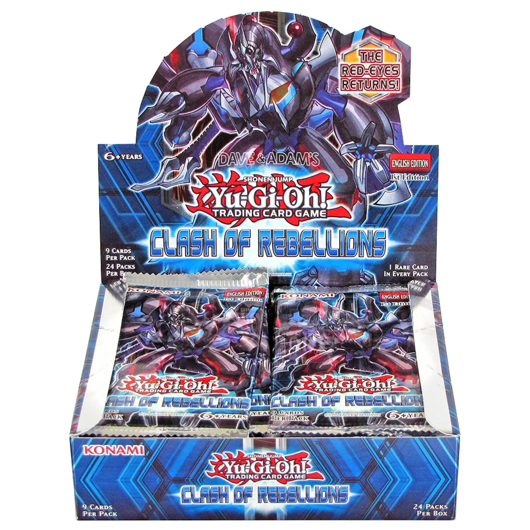 Yu-Gi-Oh Clash of Rebellions 1st Edition Booster Box | DA Card World Yu-Gi-Oh Clash of Rebellions 1st Edition Booster Box | DA Card World