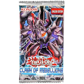 Yu-Gi-Oh Clash of Rebellions 1st Editon Booster Pack