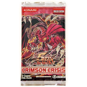 Konami Yu-Gi-Oh Crimson Crisis Booster Pack