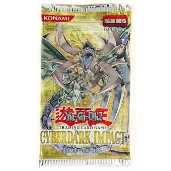 Upper Deck Yu-Gi-Oh Cyberdark Impact CDIP 1st Edition Booster Pack