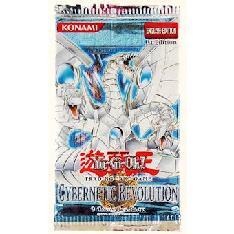 Upper Deck Yu-Gi-Oh Cybernetic Revolution CRV 1st Edition Booster Pack