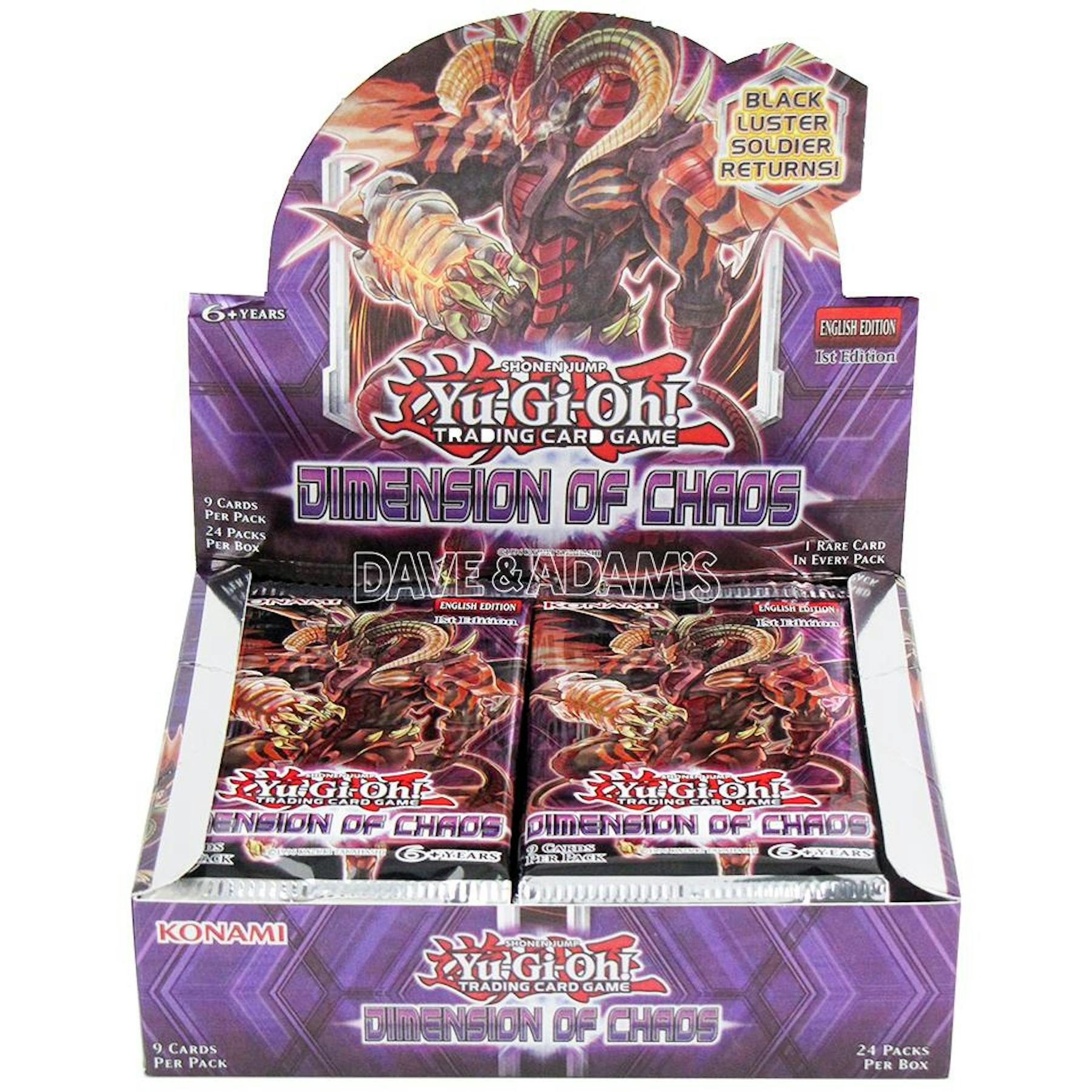 Yu Gi Oh Dimension Of Chaos 1st Edition Booster Box Da Card World Yu Gi Oh Dimension Of Chaos 1st Edition Booster Box Da Card World