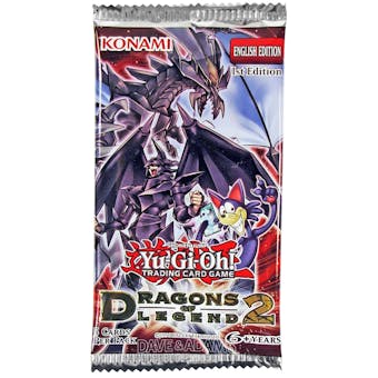 Yu-Gi-Oh Dragons of Legend Series 2 1st Edition Booster Pack